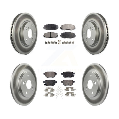 Disc Rotors and Semi-Metallic Brake Pads Kit-KGF-100963 - Kit.bestparts.ca