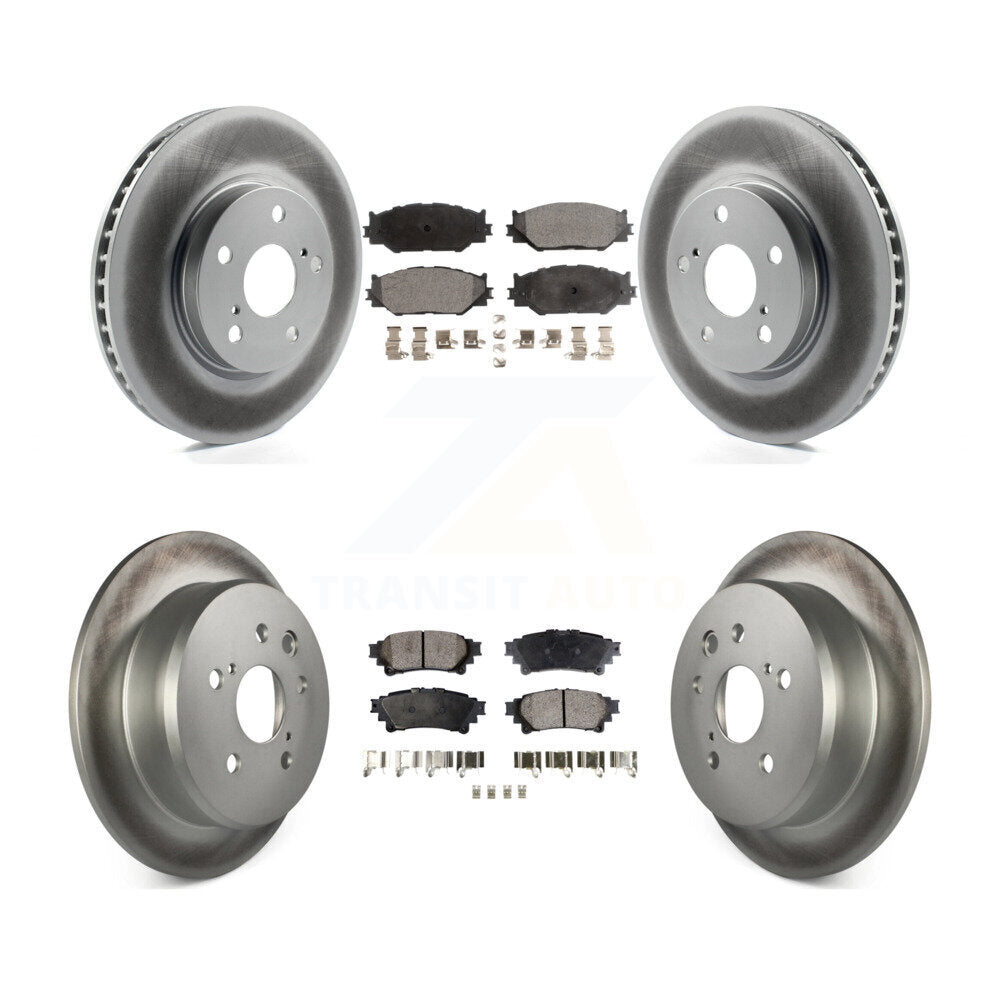Disc Rotors and Semi-Metallic Brake Pads Kit-KGF-100969 - Kit.bestparts.ca Kit.bestparts.ca