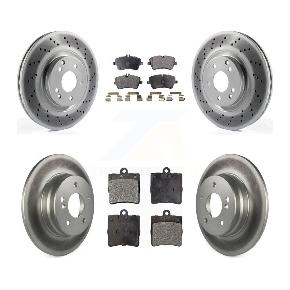 Disc Rotors and Semi-Metallic Brake Pads Kit-KGF-100980 - Kit.bestparts.ca