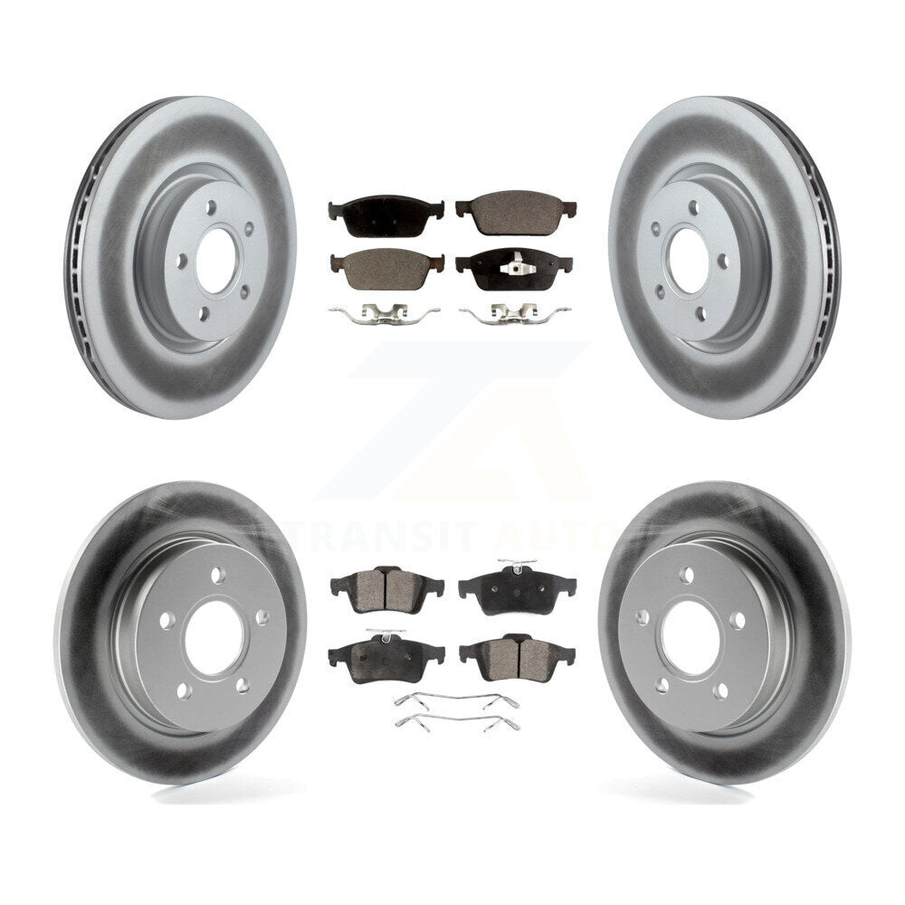 Disc Rotors and Semi-Metallic Brake Pads Kit-KGF-100991 - Kit.bestparts.ca Kit.bestparts.ca
