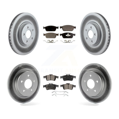 Disc Rotors and Semi-Metallic Brake Pads Kit-KGF-100991 - Kit.bestparts.ca