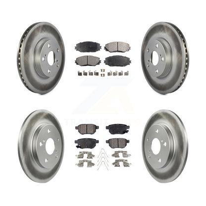 Disc Rotors and Semi-Metallic Brake Pads Kit-KGF-101016 - Kit.bestparts.ca