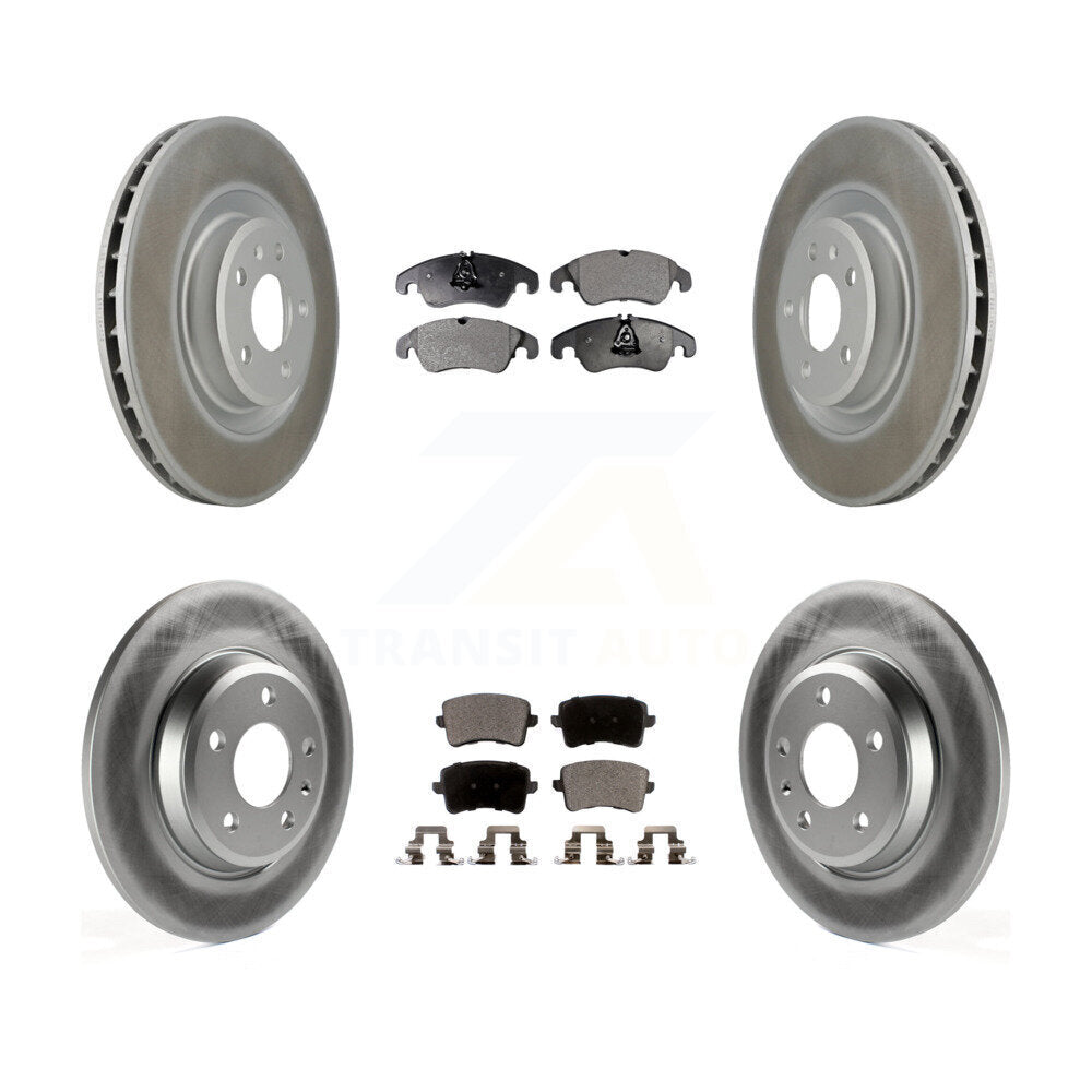 Disc Rotors and Semi-Metallic Brake Pads Kit-KGF-101046 - Kit.bestparts.ca