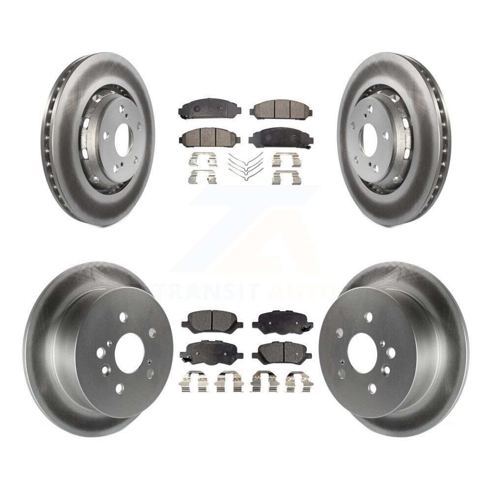 Disc Rotors and Semi-Metallic Brake Pads Kit-KGF-101059 - Kit.bestparts.ca