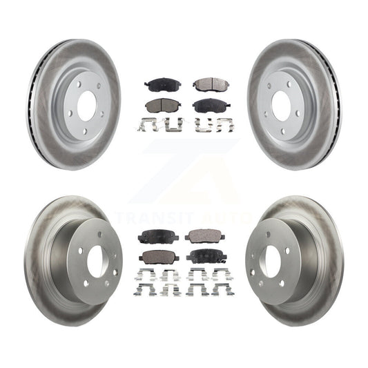 Disc Rotors and Semi-Metallic Brake Pads Kit-KGF-101086 - Kit.bestparts.ca