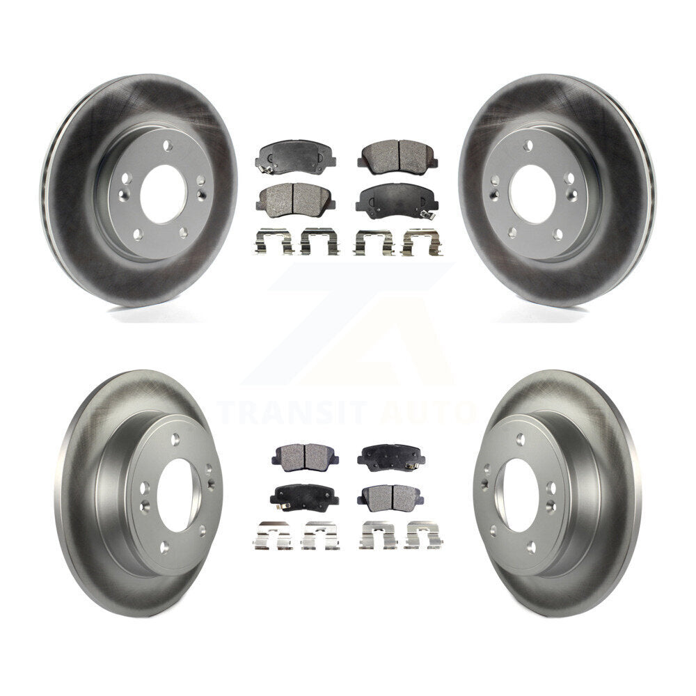 Disc Rotors and Semi-Metallic Brake Pads Kit-KGF-101089 - Kit.bestparts.ca Kit.bestparts.ca