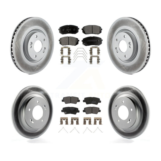 disc rotors and semi metallic brake pads-kgf-101103 - Kit.bestparts.ca
