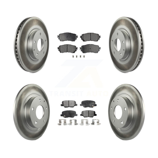 Disc Rotors and Semi-Metallic Brake Pads Kit-KGF-101124 - Kit.bestparts.ca