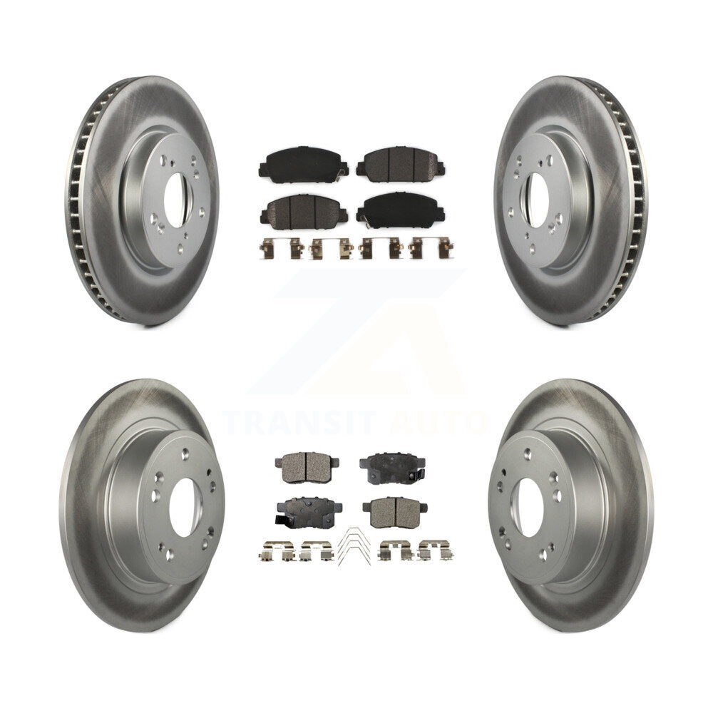 Disc Rotors and Semi-Metallic Brake Pads Kit-KGF-101127 - Kit.bestparts.ca
