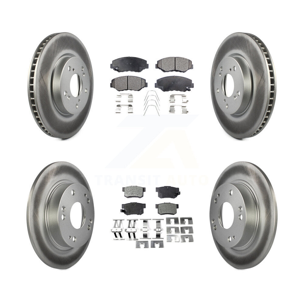 Disc Rotors and Semi-Metallic Brake Pads Kit-KGF-101128 - Kit.bestparts.ca