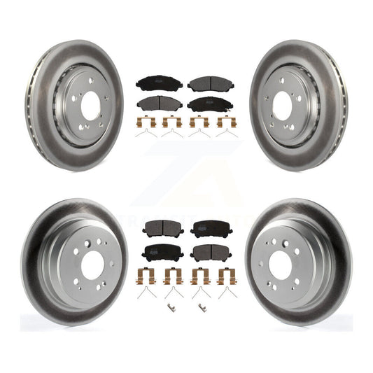 Disc Rotors and Semi-Metallic Brake Pads Kit-KGF-101133 - Kit.bestparts.ca
