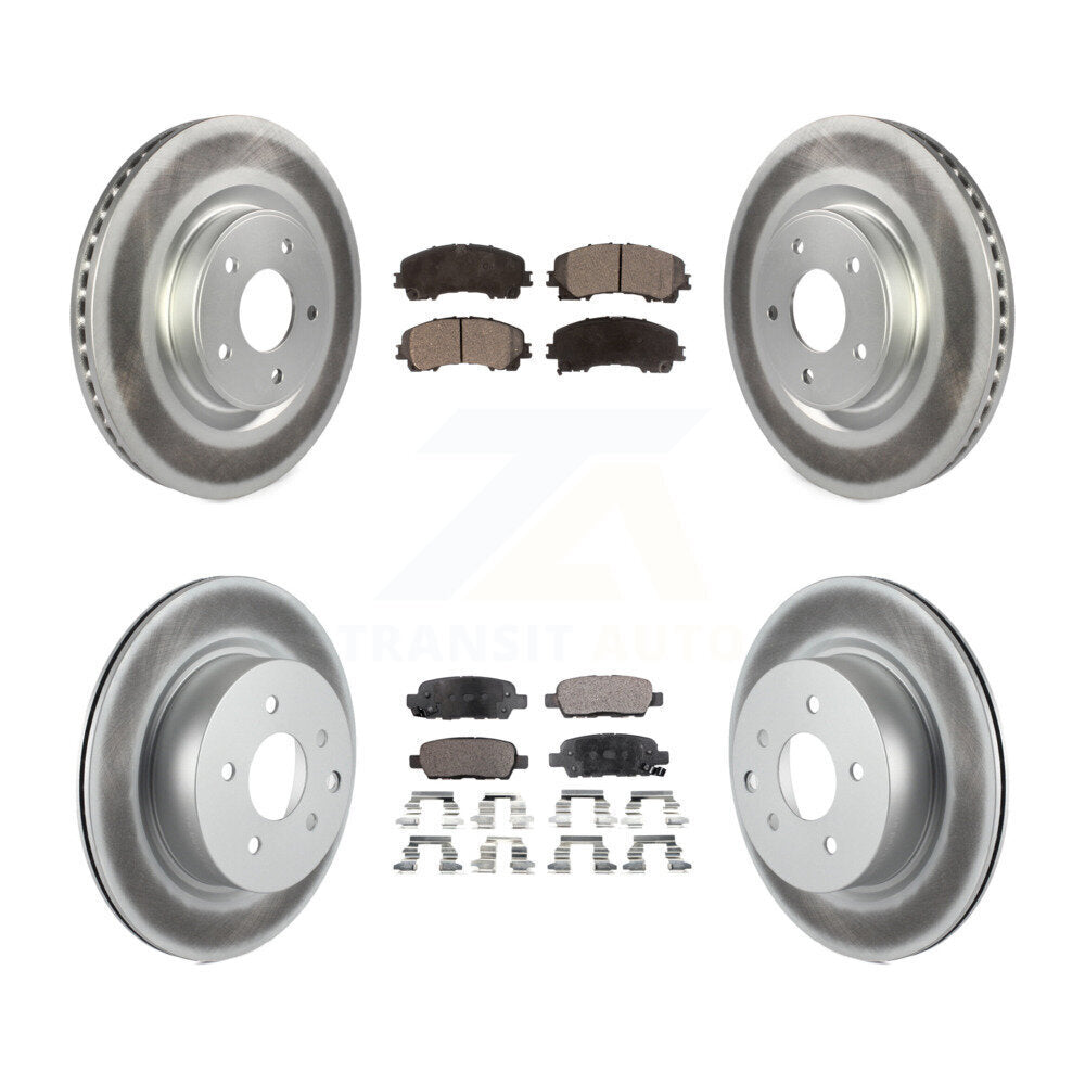 Disc Rotors and Semi-Metallic Brake Pads Kit-KGF-101136 - Kit.bestparts.ca