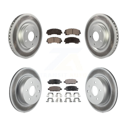 Disc Rotors and Semi-Metallic Brake Pads Kit-KGF-101136 - Kit.bestparts.ca