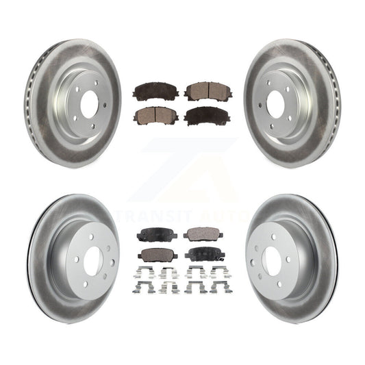 Disc Rotors and Semi-Metallic Brake Pads Kit-KGF-101136 - Kit.bestparts.ca