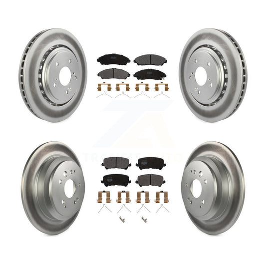 Disc Rotors and Semi-Metallic Brake Pads Kit-KGF-101138 - Kit.bestparts.ca