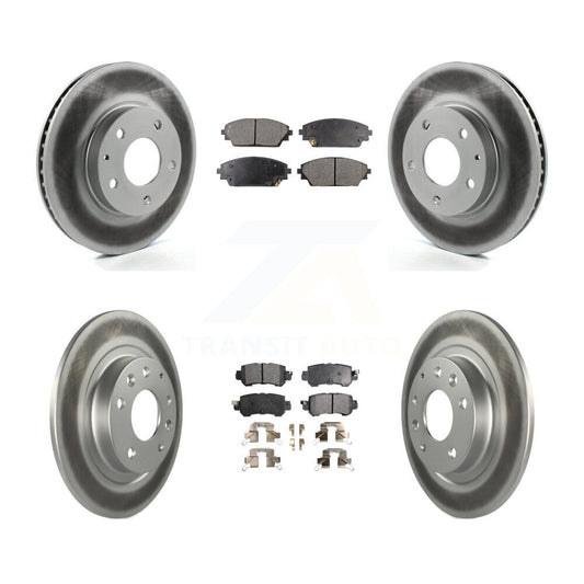Disc Rotors and Semi-Metallic Brake Pads Kit-KGF-101148 - Kit.bestparts.ca