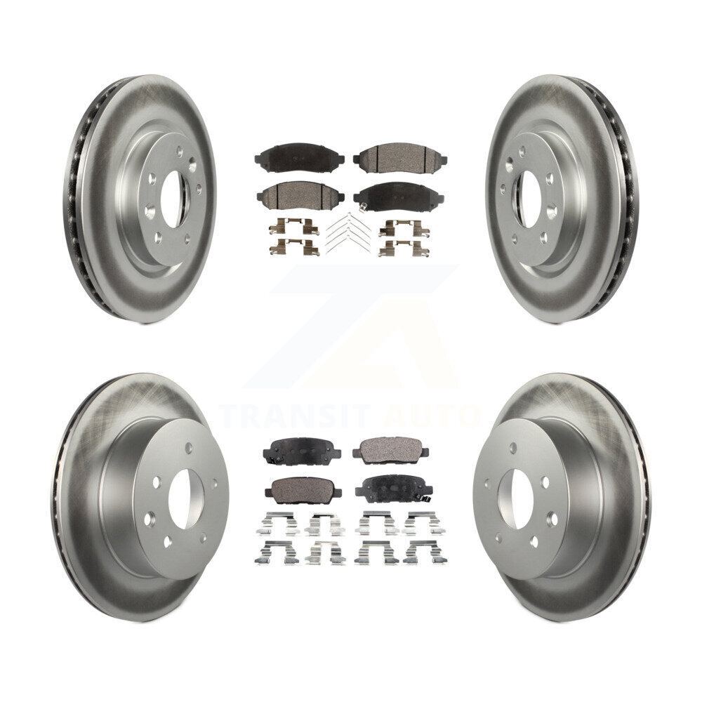 Disc Rotors and Semi-Metallic Brake Pads Kit-KGF-101151 - Kit.bestparts.ca Kit.bestparts.ca