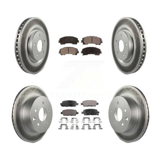 Disc Rotors and Semi-Metallic Brake Pads Kit-KGF-101156 - Kit.bestparts.ca