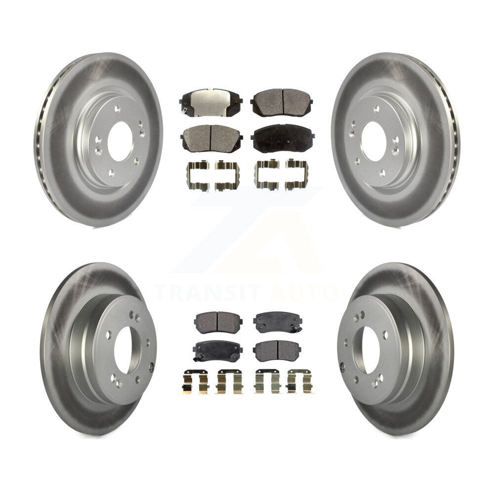 Disc Rotors and Semi-Metallic Brake Pads Kit-KGF-101161 - Kit.bestparts.ca