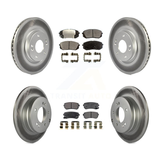 Disc Rotors and Semi-Metallic Brake Pads Kit-KGF-101161 - Kit.bestparts.ca
