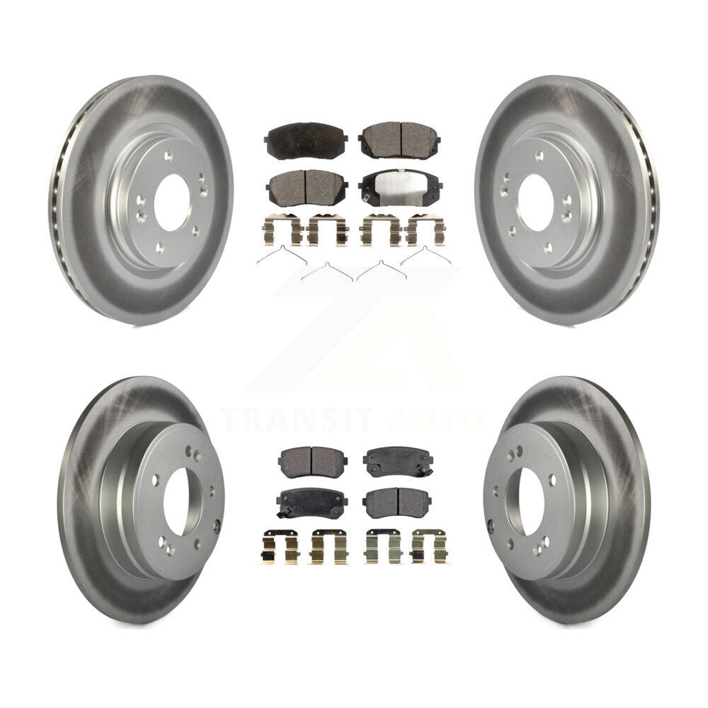 Disc Rotors and Semi-Metallic Brake Pads Kit-KGF-101162 - Kit.bestparts.ca Kit.bestparts.ca