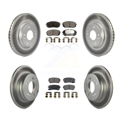 Disc Rotors and Semi-Metallic Brake Pads Kit-KGF-101162 - Kit.bestparts.ca