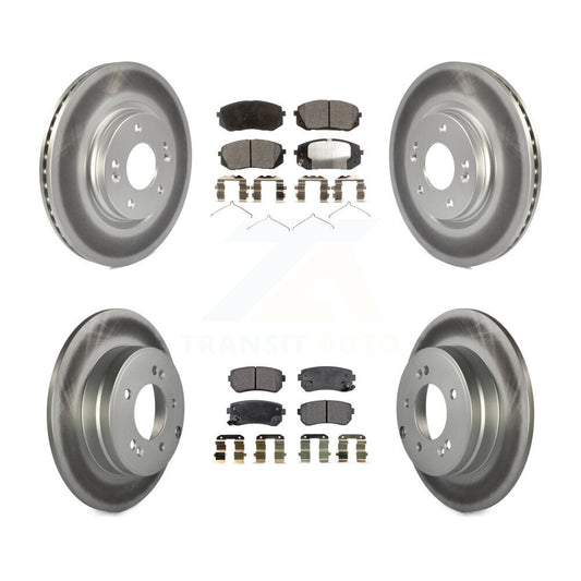 Disc Rotors and Semi-Metallic Brake Pads Kit-KGF-101162 - Kit.bestparts.ca