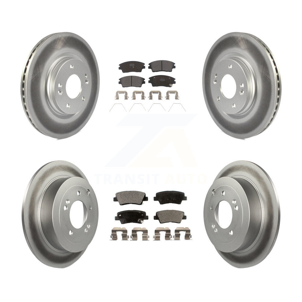 Disc Rotors and Semi-Metallic Brake Pads Kit-KGF-101164 - Kit.bestparts.ca Kit.bestparts.ca