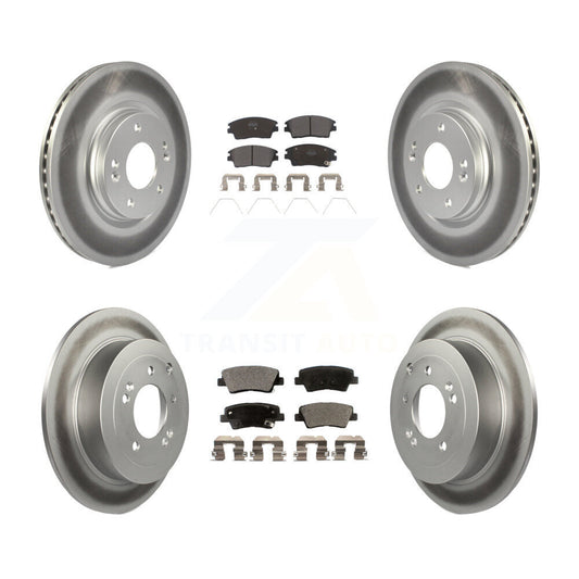 Disc Rotors and Semi-Metallic Brake Pads Kit-KGF-101164 - Kit.bestparts.ca