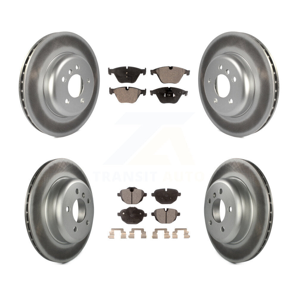 Disc Rotors and Semi-Metallic Brake Pads Kit-KGF-101186 - Kit.bestparts.ca