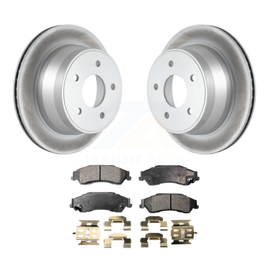 coated disc rotors and semi metallic brake pads-kgf-101189 - Kit.bestparts.ca