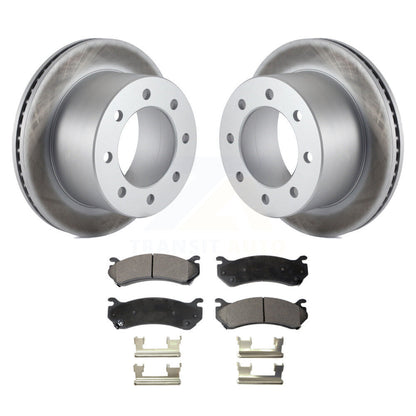 Coated Disc Rotors and Semi-Metallic Brake Pads Kit-KGF-101203 - Kit.bestparts.ca