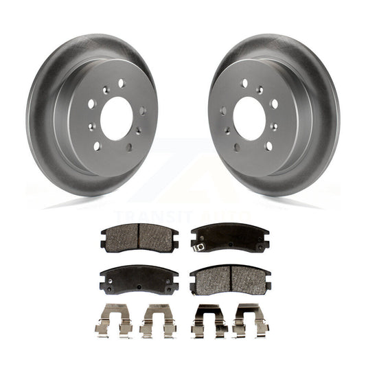 Coated Disc Rotors and Semi-Metallic Brake Pads Kit-KGF-101219 - Kit.bestparts.ca