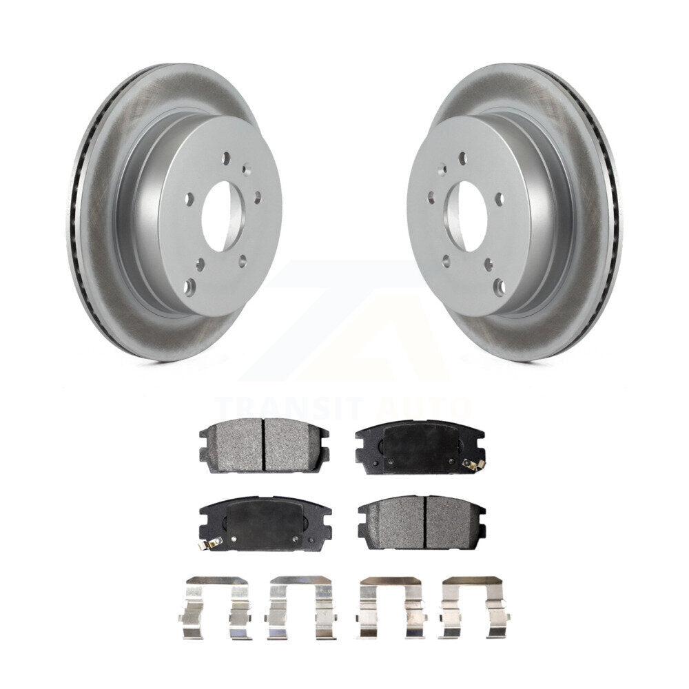 Coated Disc Rotors and Semi-Metallic Brake Pads Kit-KGF-101224 - Kit.bestparts.ca Kit.bestparts.ca