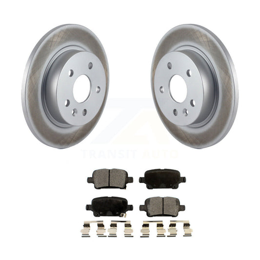 Coated Disc Rotors and Semi-Metallic Brake Pads Kit-KGF-101236 - Kit.bestparts.ca