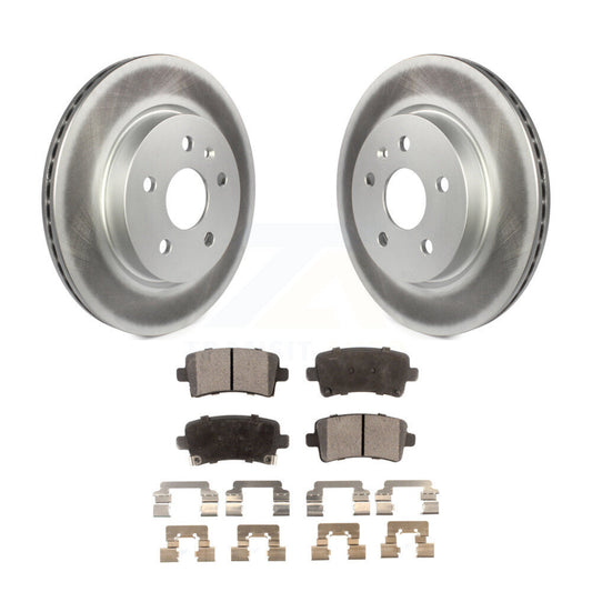 Coated Disc Rotors and Semi-Metallic Brake Pads Kit-KGF-101237 - Kit.bestparts.ca