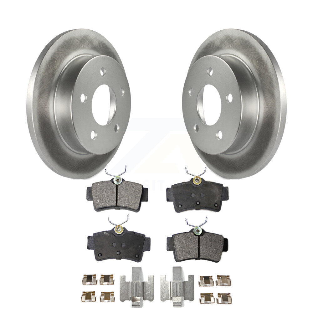 Coated Disc Rotors and Semi-Metallic Brake Pads Kit-KGF-101248 - Kit.bestparts.ca