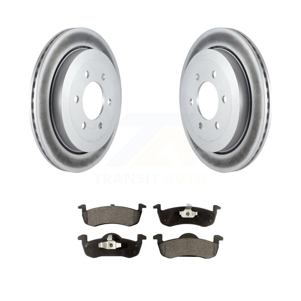 Coated Disc Rotors and Semi-Metallic Brake Pads Kit-KGF-101275 - Kit.bestparts.ca Kit.bestparts.ca