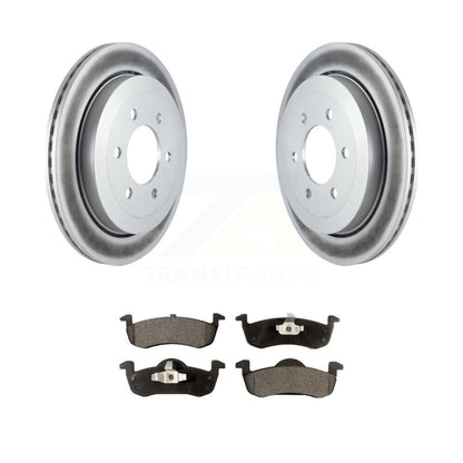 Coated Disc Rotors and Semi-Metallic Brake Pads Kit-KGF-101275 - Kit.bestparts.ca