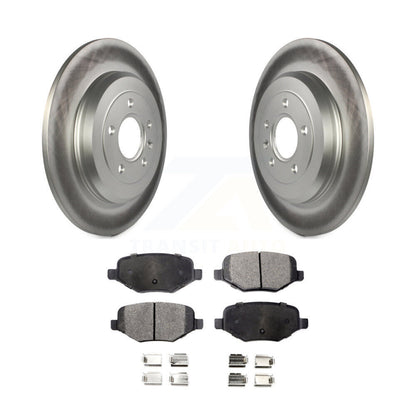Coated Disc Rotors and Semi-Metallic Brake Pads Kit-KGF-101280 - Kit.bestparts.ca