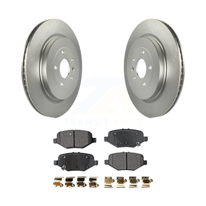 Coated Disc Rotors and Semi-Metallic Brake Pads Kit-KGF-101287 - Kit.bestparts.ca