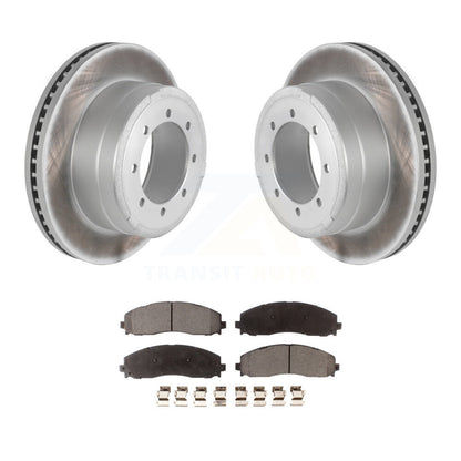 Coated Disc Rotors and Semi-Metallic Brake Pads Kit-KGF-101292 - Kit.bestparts.ca