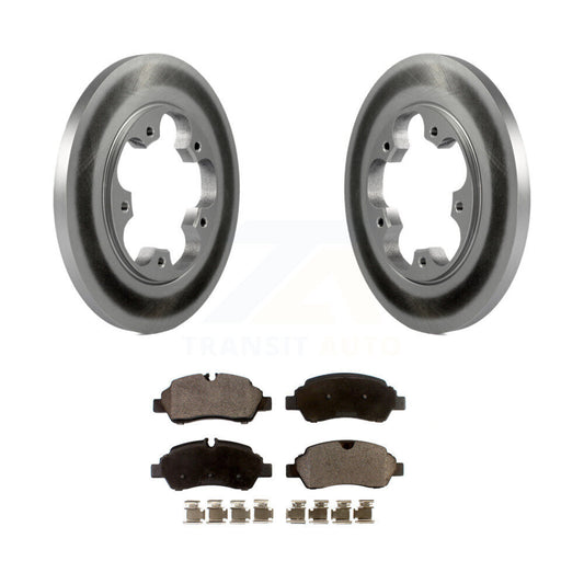 Coated Disc Rotors and Semi-Metallic Brake Pads Kit-KGF-101294 - Kit.bestparts.ca