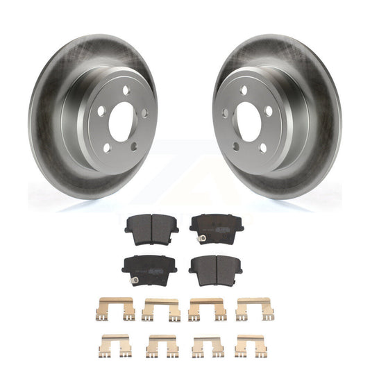 Coated Disc Rotors and Semi-Metallic Brake Pads Kit-KGF-101308 - Kit.bestparts.ca