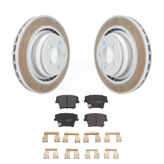 Coated Disc Rotors and Semi-Metallic Brake Pads Kit-KGF-101312 - Kit.bestparts.ca