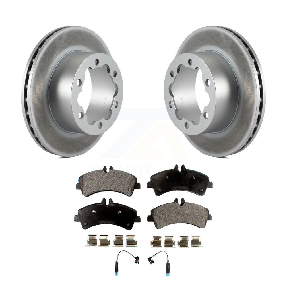 Coated Disc Rotors and Semi-Metallic Brake Pads Kit-KGF-101320 - Kit.bestparts.ca