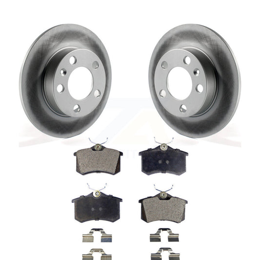 Coated Disc Rotors and Semi-Metallic Brake Pads Kit-KGF-101356 - Kit.bestparts.ca