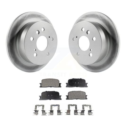 Coated Disc Rotors and Semi-Metallic Brake Pads Kit-KGF-101369 - Kit.bestparts.ca