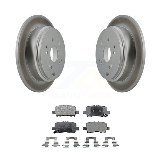 Coated Disc Rotors and Semi-Metallic Brake Pads Kit-KGF-101373 - Kit.bestparts.ca