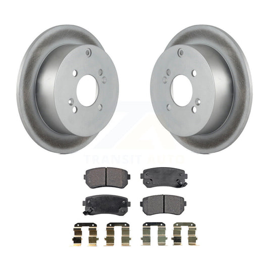 Coated Disc Rotors and Semi-Metallic Brake Pads Kit-KGF-101427 - Kit.bestparts.ca